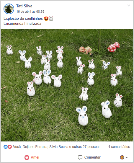 Depoimento positivo sobre  sobre uma encomenda em grande quantidade.